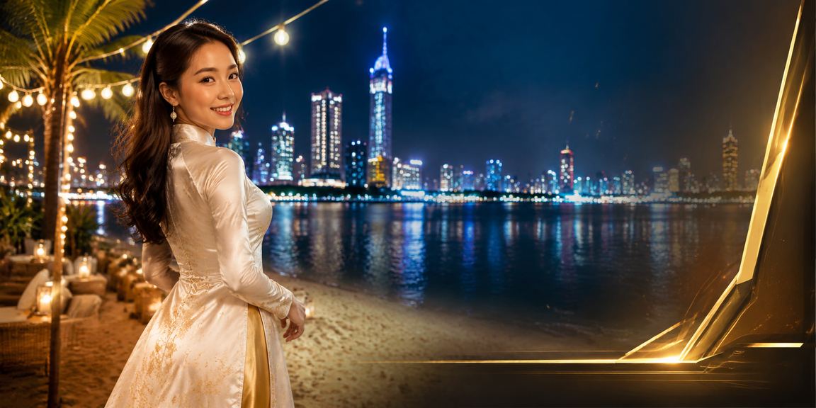 Người dùng TP.HCM mặc áo dài tham gia không gian giải trí casino sang trọng